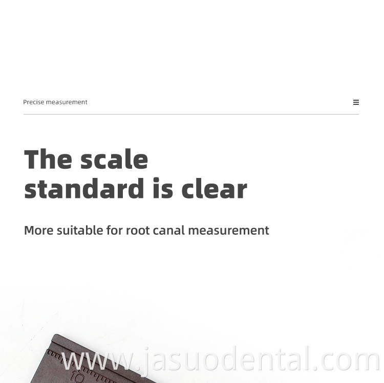 Root Canal Endo Measuring Ruler